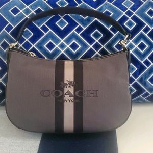 Coach Horse & Carriage Jacquard Sutton Crossbody